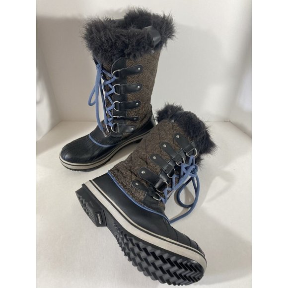 Sorel Brown Tofino II Women’s NL2034-248 Size 8 Waterproof Insulated Snow Boots - Picture 5 of 8